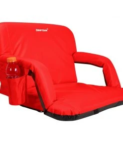 Games & Recreation Driftsun Folding Stadium Seat, Reclining Bleacher Chair