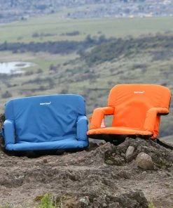 Games & Recreation Driftsun Folding Stadium Seat, Reclining Bleacher Chair