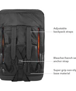 Games & Recreation Driftsun Folding Stadium Seat, Reclining Bleacher Chair