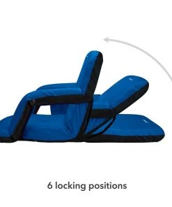 Games & Recreation Driftsun Folding Stadium Seat, Reclining Bleacher Chair