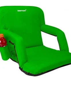 Games & Recreation Driftsun Folding Stadium Seat, Reclining Bleacher Chair