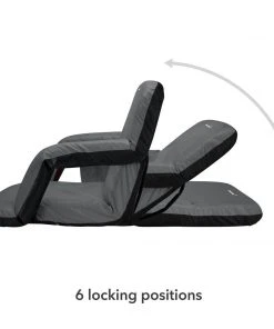 Games & Recreation Driftsun Folding Stadium Seat, Reclining Bleacher Chair