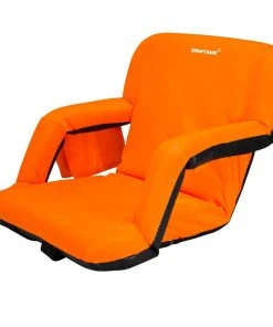 Games & Recreation Driftsun Folding Stadium Seat, Reclining Bleacher Chair