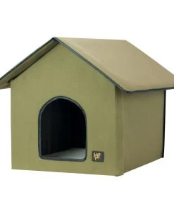 FrontPet Indoor/Outdoor Heated Cat House PET SUPPLIES