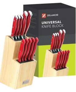 Zelancio Universal Knife Block - Block Only