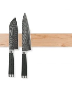 Zelancio HOME GOODS 16-Inch Magnetic Knife Holder, Wall Mounted Wooden Knife Strip With Rare Earth Magnets