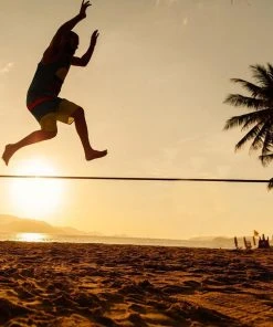 SPORTING GOODS Driftsun 50ft Complete Slackline Kit With Ratchet, Training Line & Bag