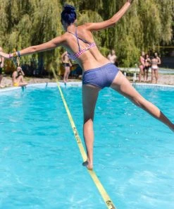 SPORTING GOODS Driftsun 50ft Complete Slackline Kit With Ratchet, Training Line & Bag