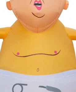 Holidayana Inflatable Baby Donald Trump, POTUS, President, Tweeter In Chief With Flapping Toupee With Built In Fan And LED Lights HOME GOODS 13 Holidayana Inflatable Baby Donald Trump, POTUS, President, Tweeter In Chief With Flapping Toupee With Built In Fan And LED Lights HOME GOODS