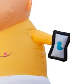 Holidayana Inflatable Baby Donald Trump, POTUS, President, Tweeter In Chief With Flapping Toupee With Built In Fan And LED Lights HOME GOODS 15 Holidayana Inflatable Baby Donald Trump, POTUS, President, Tweeter In Chief With Flapping Toupee With Built In Fan And LED Lights HOME GOODS